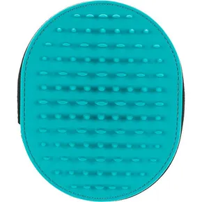 Massagebürste, oval für Hand, Polyester/Silikon/TPR, 11x14cm - NACH VERKAUF